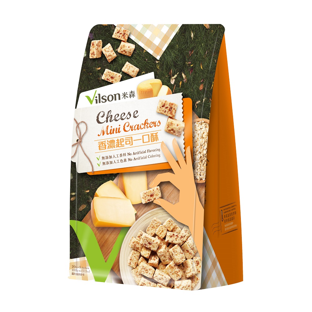 Vilson Cheese Mini Crackers, , large