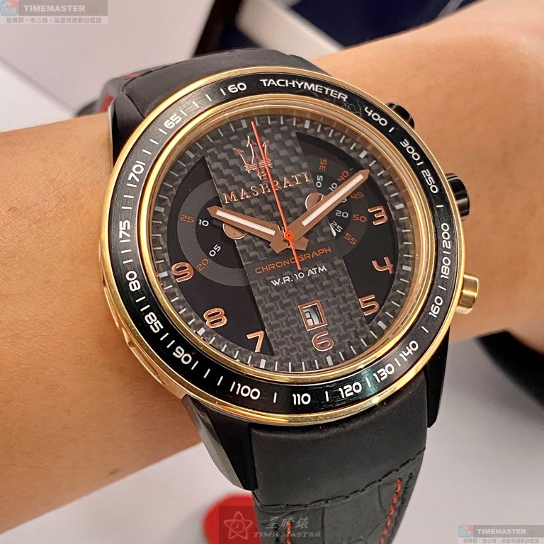 [TIMEMASTER] MASERATI watch, 46mm, R8873610003, , large