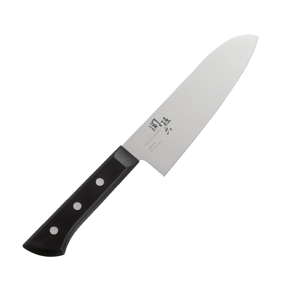 【日本貝印KAI】日本製 若竹名刀 關孫六 料理刀 廚房刀 不鏽鋼刀-16.5cm(三德刀), , large