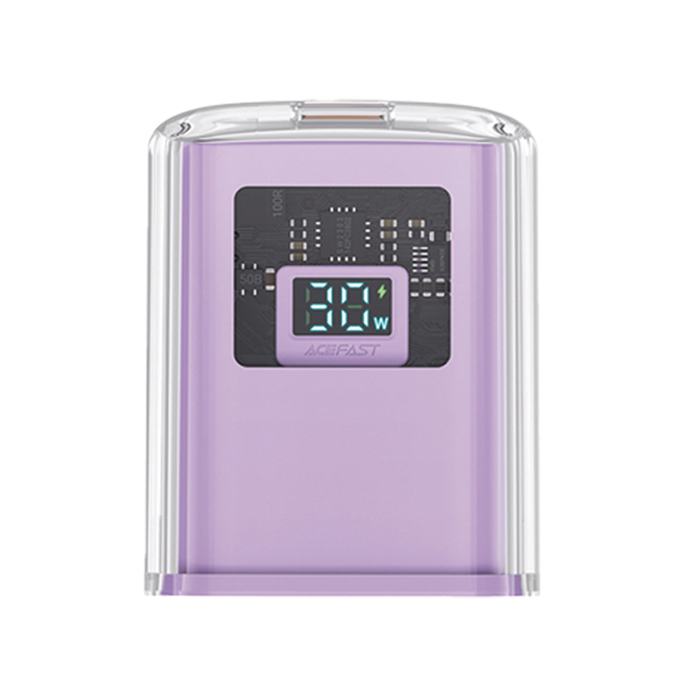 【ACEFAST】探索系列 PD30W氮化鎵數顯電源供應器/雙色, , large