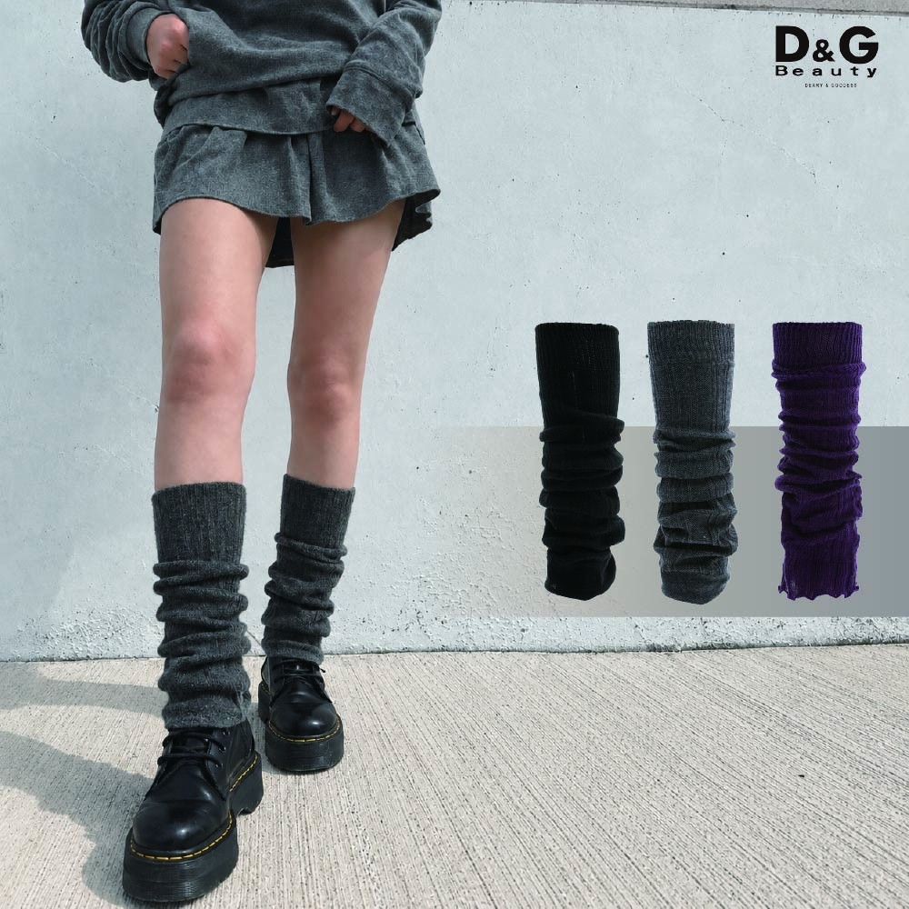 【D&G】4入組-時尚泡泡堆堆寬襪套(LA901 女襪 韓系穿搭 日系穿搭), , large