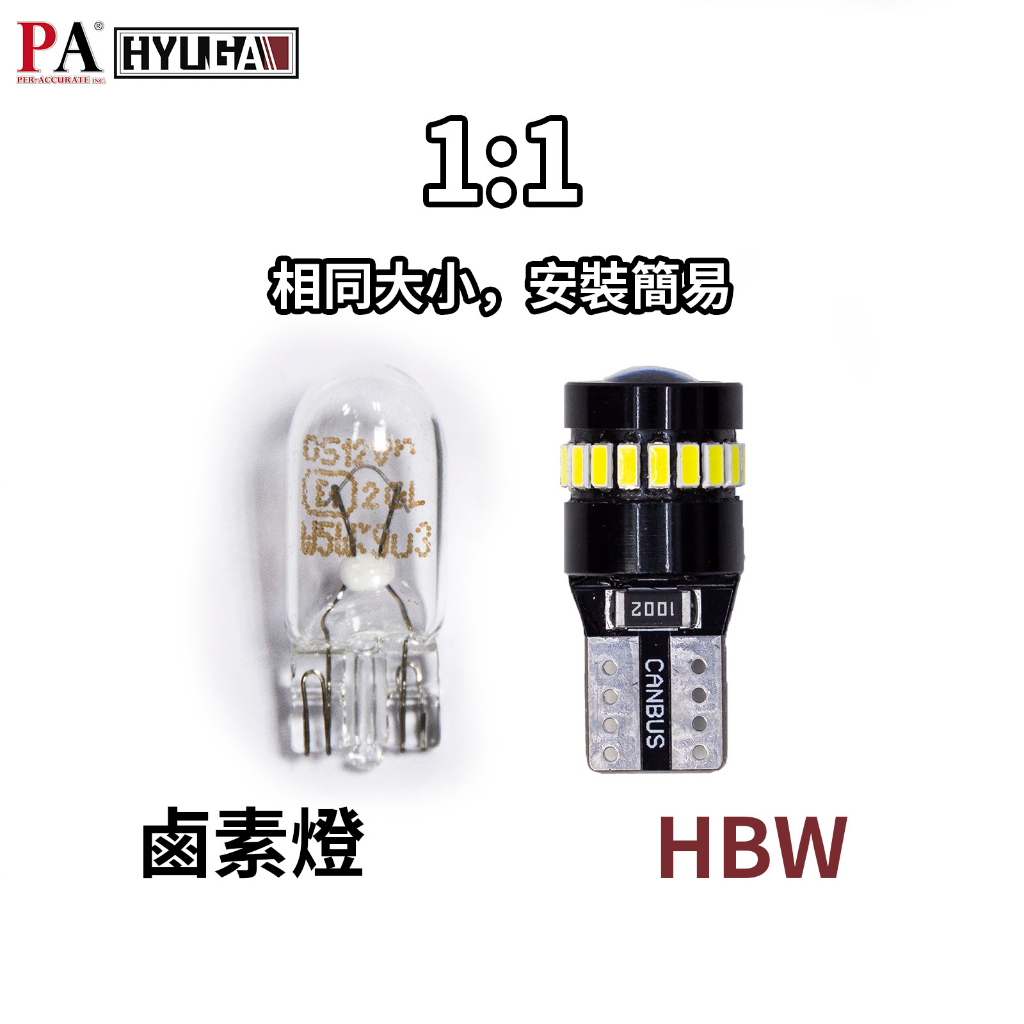 【PA LED】T10 W5W LED 解碼燈泡 19晶 CANBUS 防故障燈 室內燈 車廂燈 小魚眼 BL9, , large