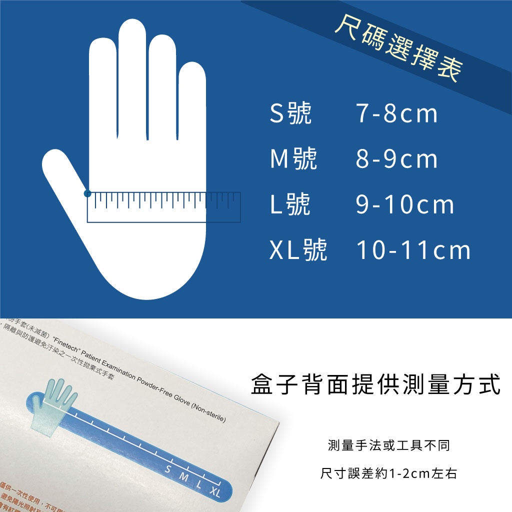 醫療級加厚款無粉型PVC透明手套 M號 100入, 6盒, , large