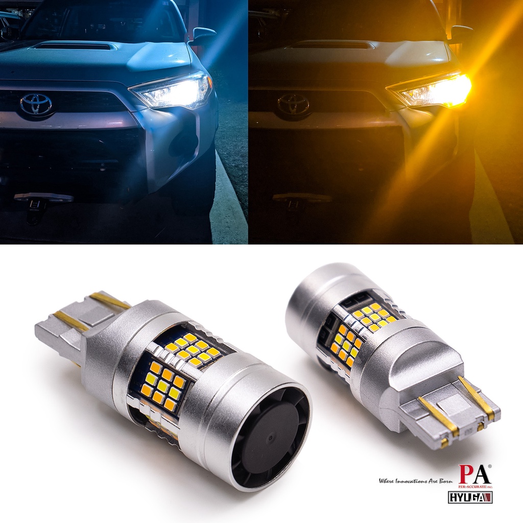 PA LED｜G54 雙色風扇款 防快閃 LED 方向燈 CANBUS解碼 直上免加裝電阻 3157 1157 7443, , large