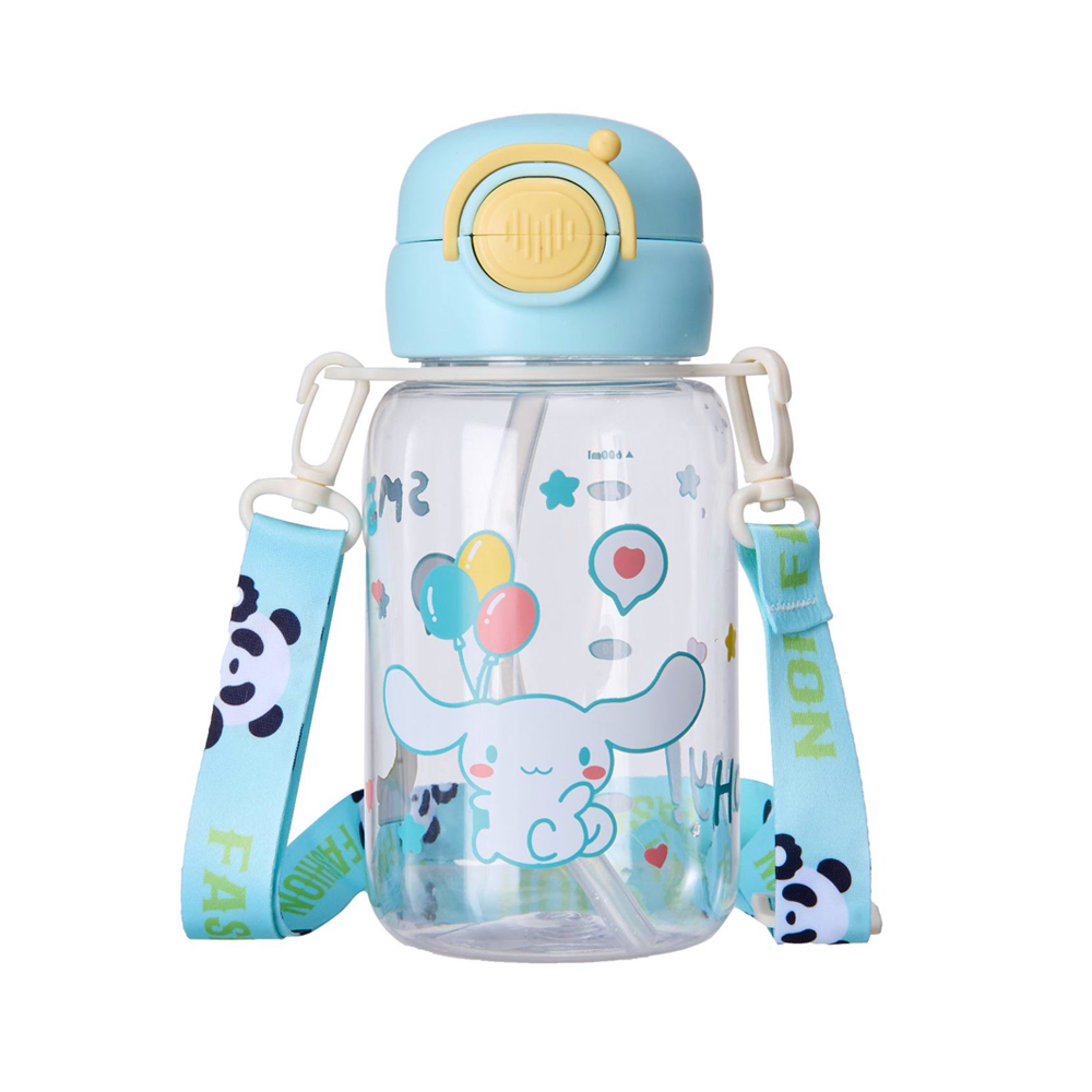 【APEX】雙飲隨行兒童背帶水壺600ML 附背帶, , large