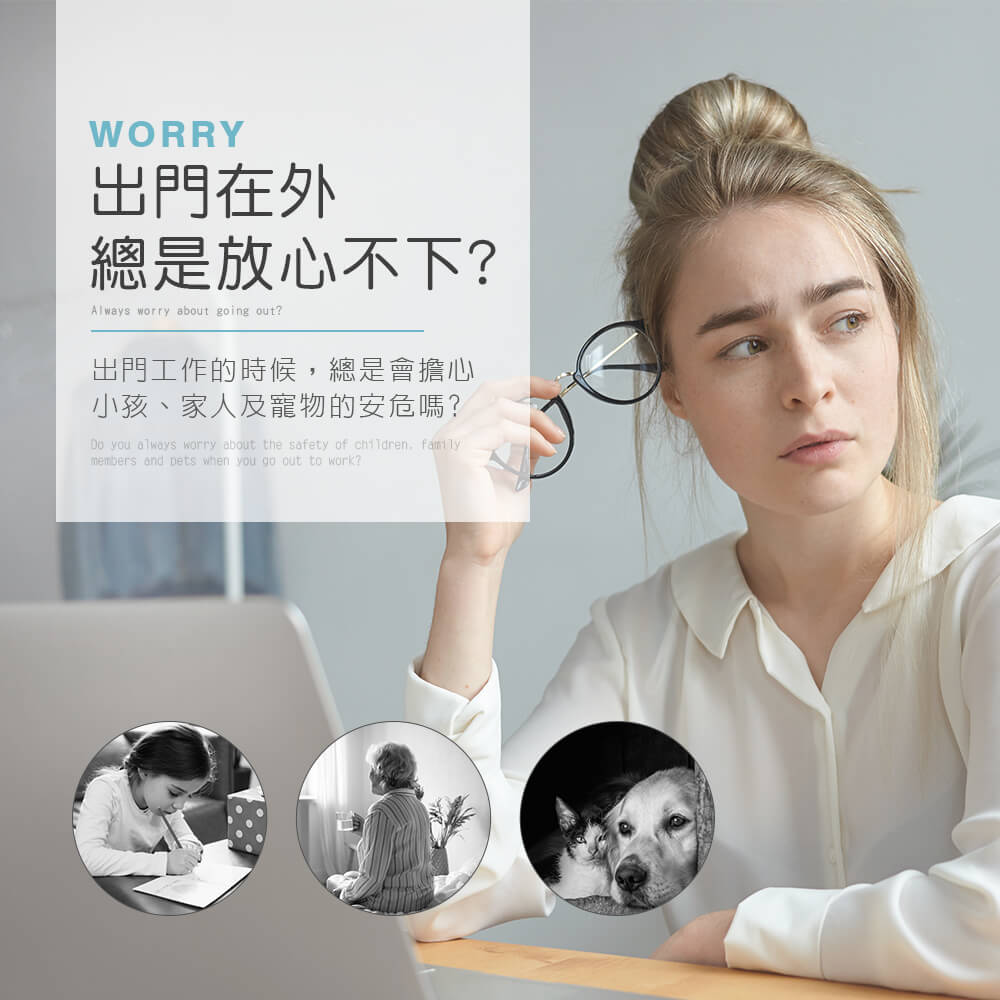 [HANLIN]-CAM175 室內外無死角超廣角監視器#WIFI 無線監視器 IPCAM 居家防護, , large