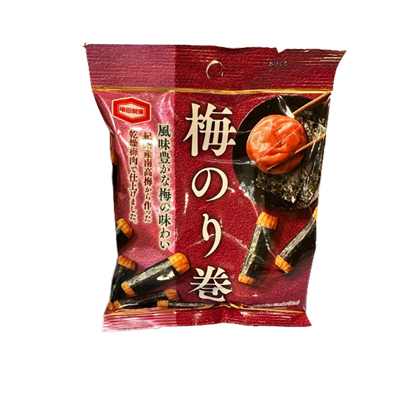 龜田梅子味海苔米果, , large