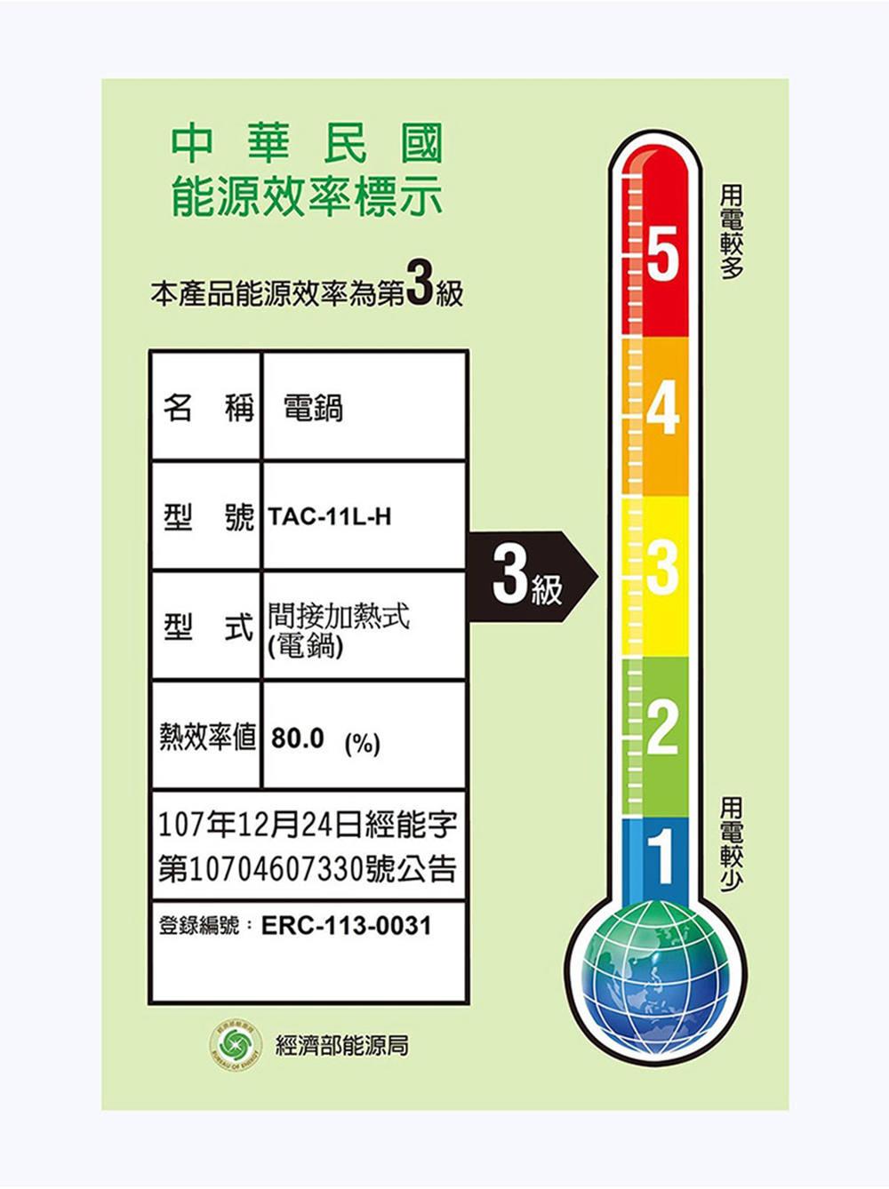 【TATUNG大同】大同11人份不鏽鋼深電鍋-夜幕藍TAC-11L-HB, , large