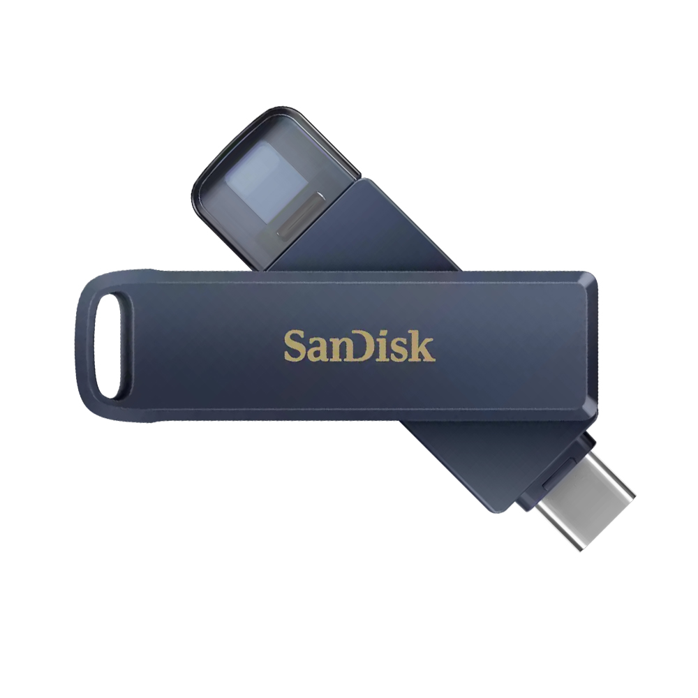 【SanDisk】Phone Drive 128G 旋轉 OTG USB 3.2 蘋果 Type-C 隨身碟, , large