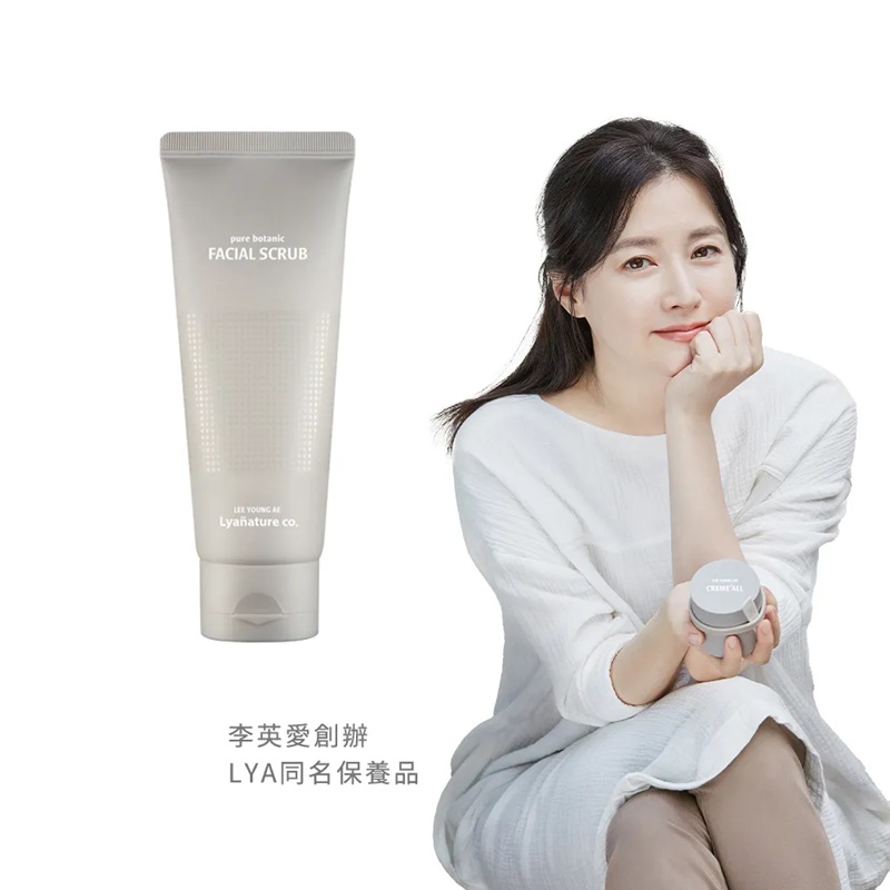 (免運)【Lyanature co.】 李英愛親研LYA 超細炭磨砂角質乳 100g 公司貨(效期2027/04), , large