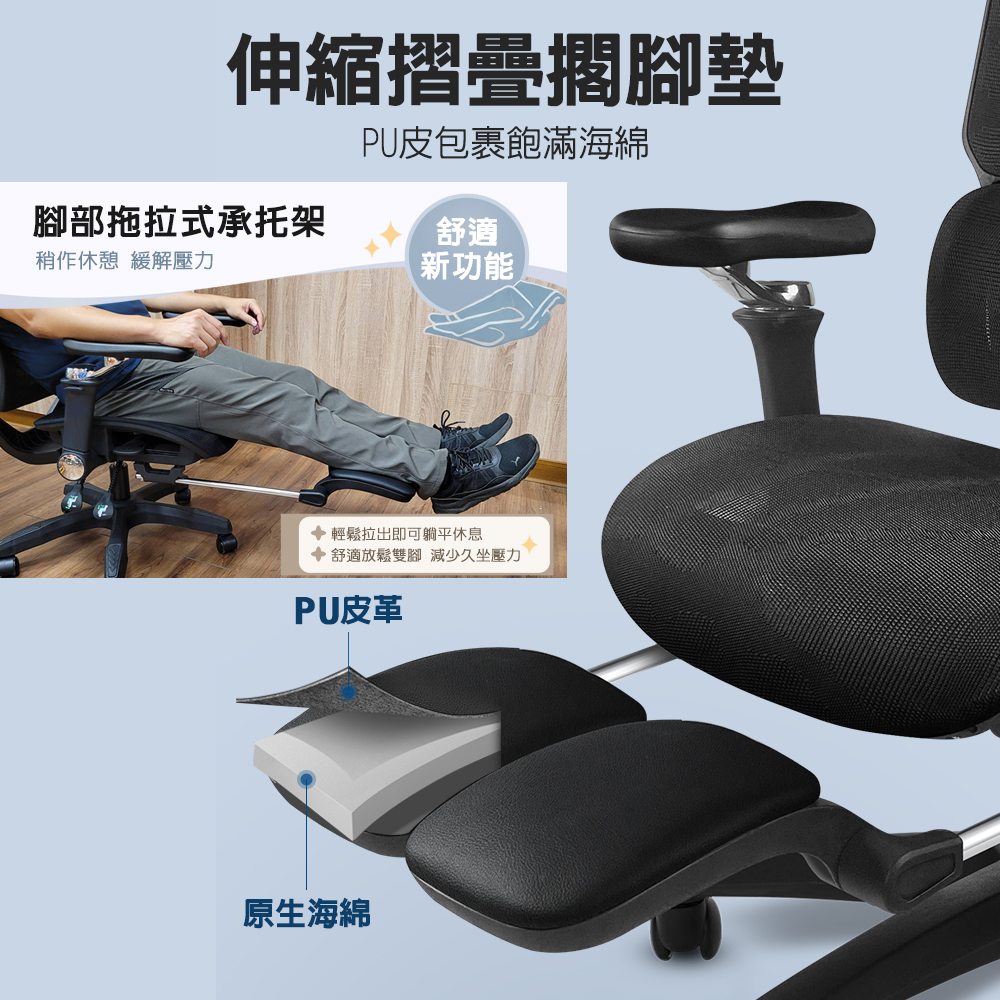 【G+居家】免組裝 人體工學8D萬向軟扶手電腦椅(會議椅/辦公椅/職員椅/高背椅/升降椅/電競椅/透氣網布椅/書桌椅), , large
