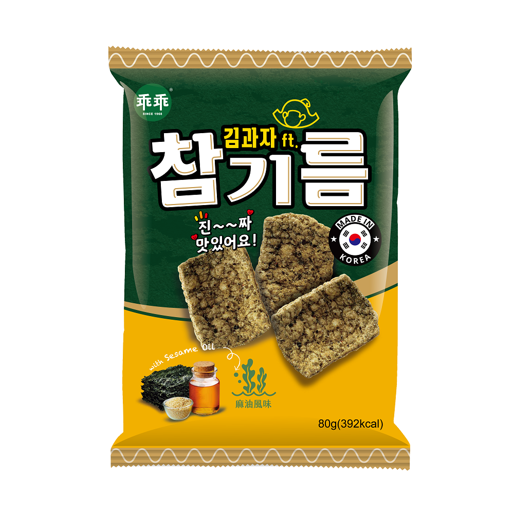 Kuai Kuai Seaweed Snack-Sesame Oil, , large