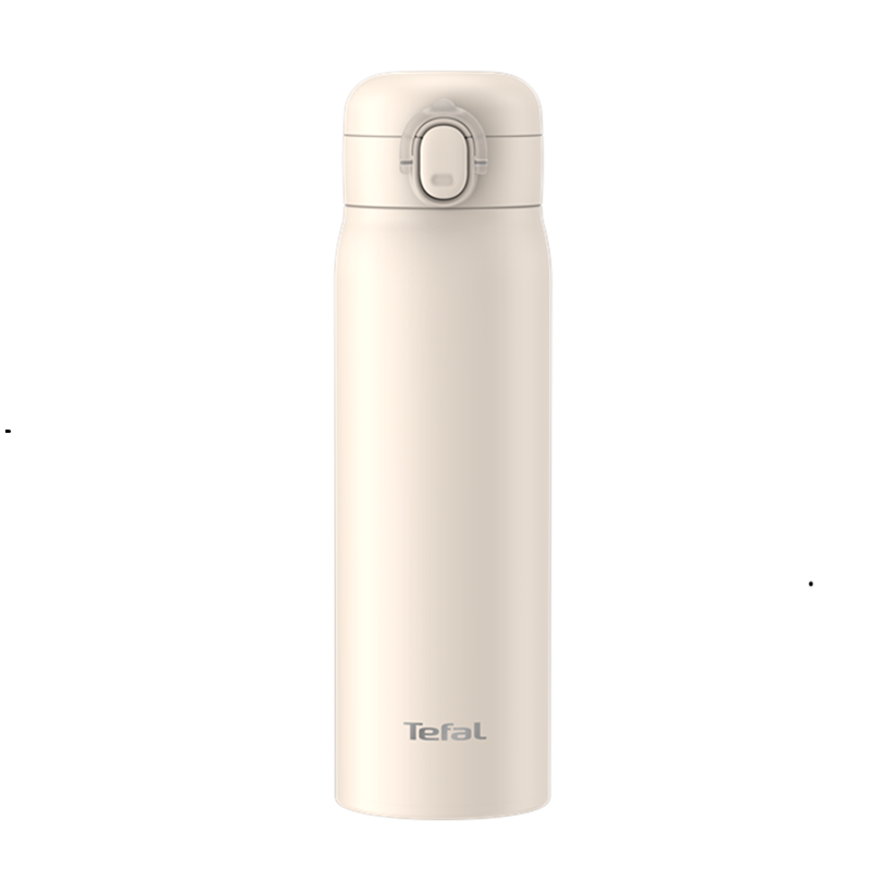 特福法式簡約彈蓋不鏽鋼保溫杯500ml, , large