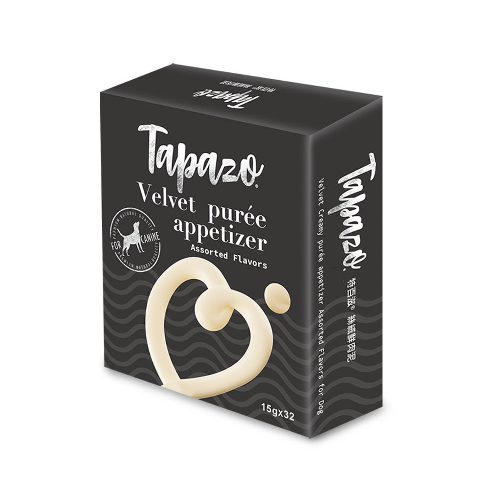 【拉拉寵物小舖】TAPAZO 特百滋 絲絨鮮肉泥 貓肉泥, , large