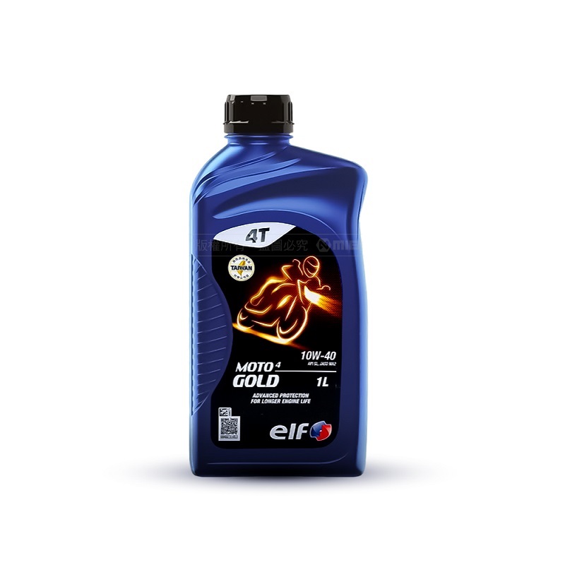 elf MOTO 4T GOLD 10W40, , large