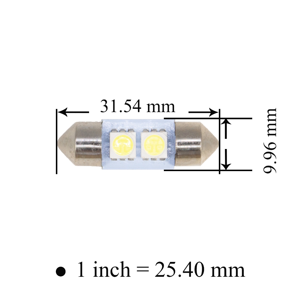 【PA LED】促銷出清 雙尖 31MM 36MM 41MM 42MM SMD LED 室內燈 牌照燈 車牌燈, , large