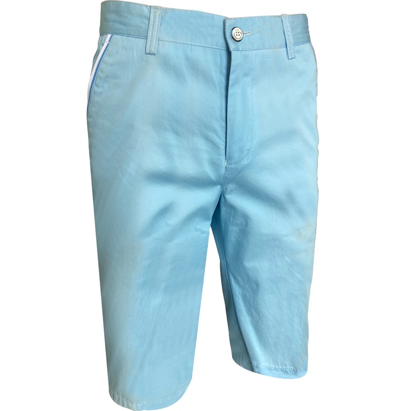 Summer Glacier Blue Casual Shorts, , large
