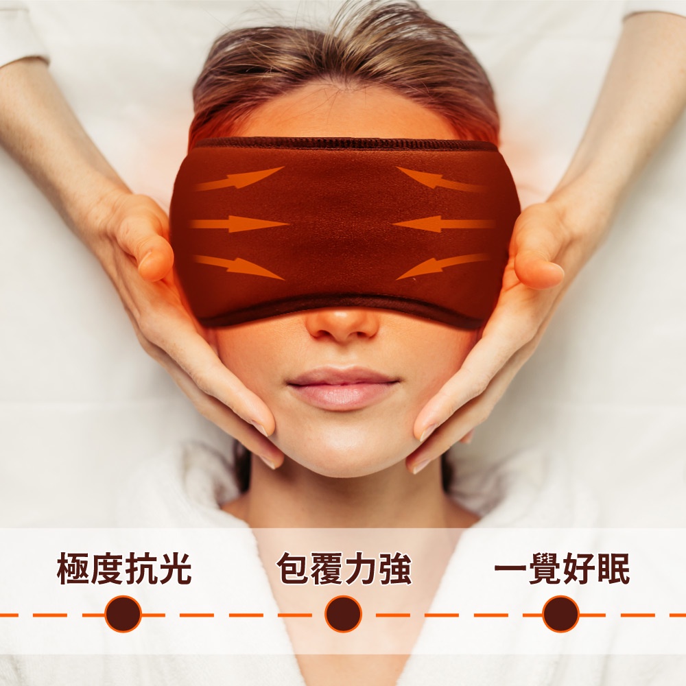【日本旭川】醫療級生命磁 石墨烯 好眠紓壓眼罩 保暖遮光出國旅遊紓壓助眠 午休無痕 推薦, , large