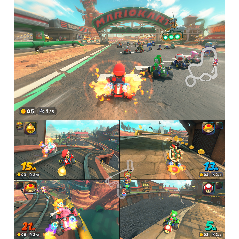 【 任天堂 Switch2 NS2 】《 瑪利歐賽車 世界 》實體卡帶 中文版 遊戲片, , large