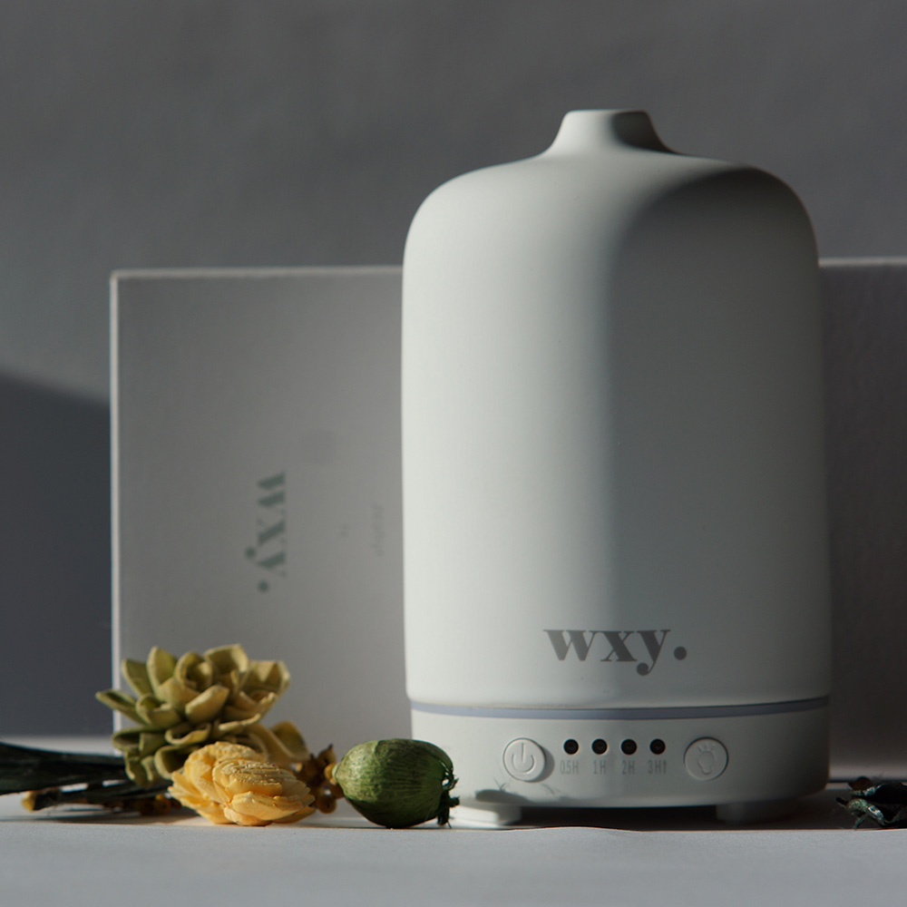 【英國 wxy】Zephyr 香氛水氧機-White 白, , large