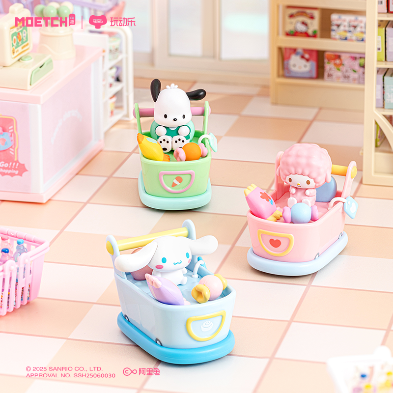 【際洋文化】Sanrio characters碰碰零食車系列玩動樂, , large
