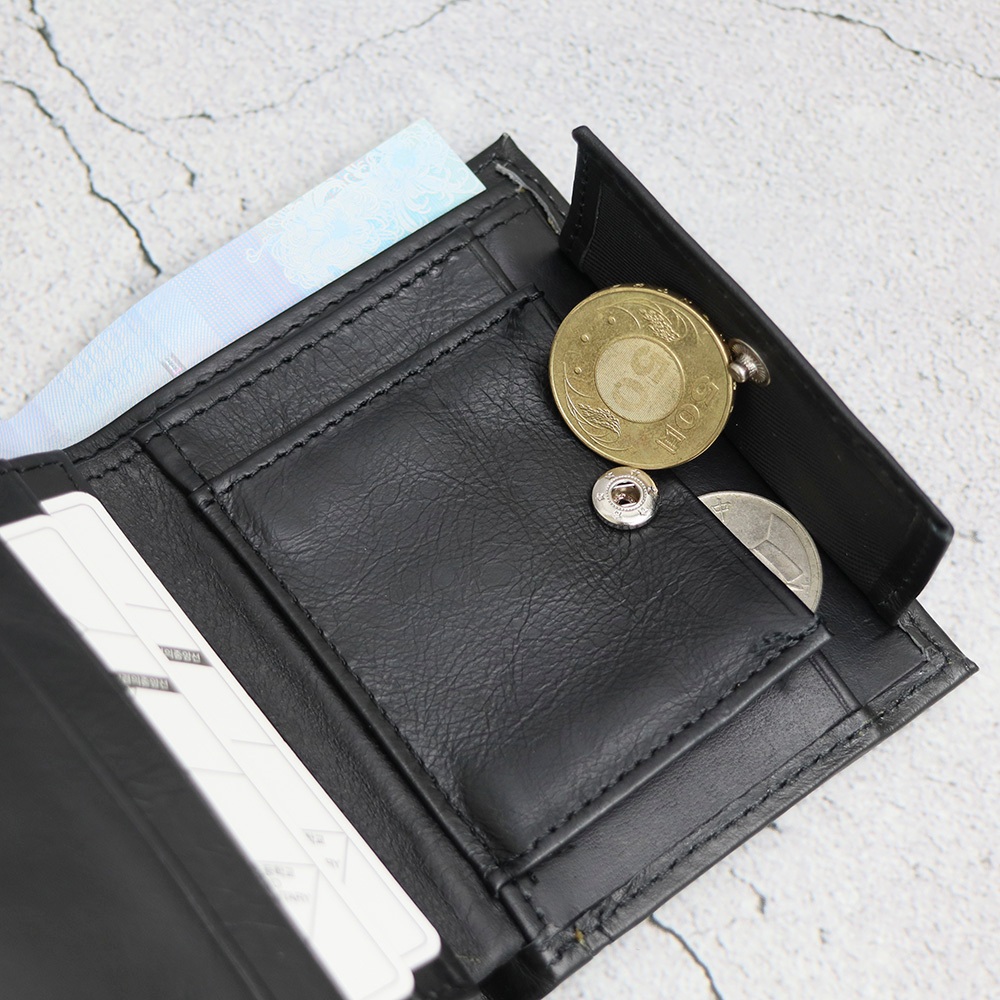 【YUNJOIN】Eterna Upright leather short wallet, , large