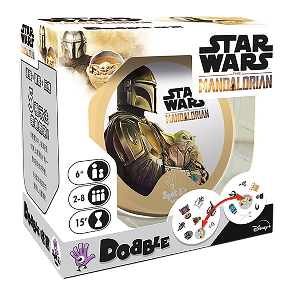 【Asmodee】嗒寶: 星際大戰曼達洛人 Dobble Star Wars the Mandalorian (中文版), , large