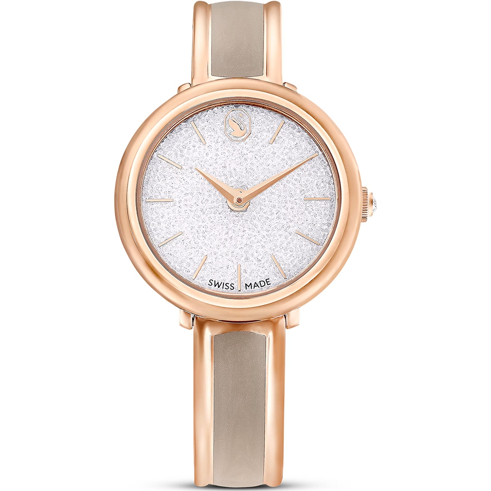 SWAROVSKI 施華洛世奇 Crystalline Bangle 璀璨水晶手鐲女錶 手錶-32mm 5709814, , large