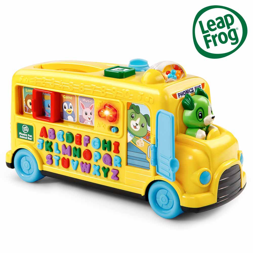 官方直營【LeapFrog】動物字母發音小巴士, , large
