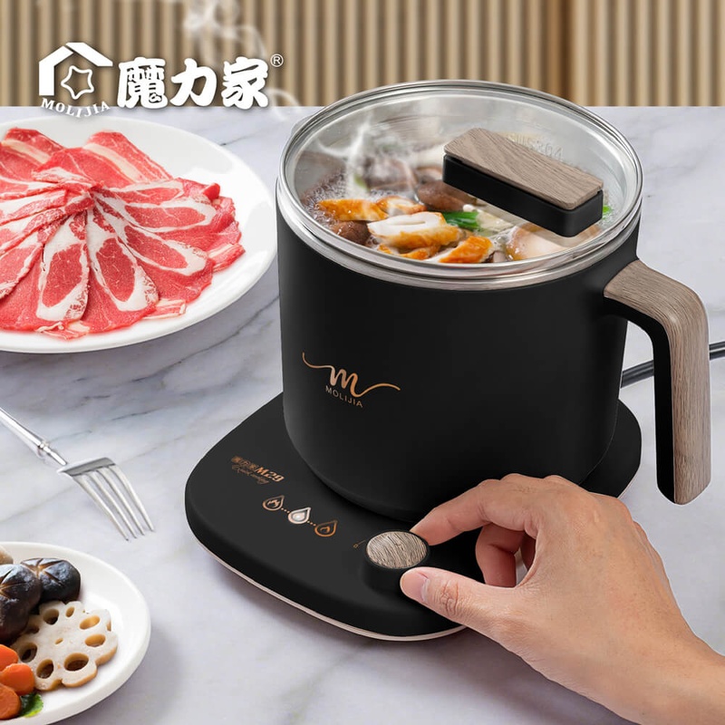 【MOLIJIA】M29 Insulated and Separable Quick Cooker 1.7L - Black, , large
