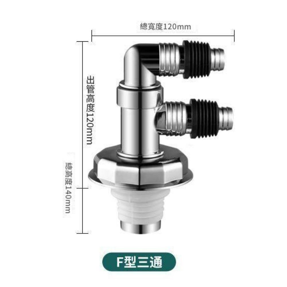 Overflow prevention tee [F tee], , large