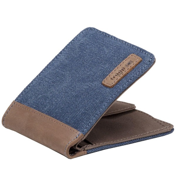Troop London-ACCESSORIES 帆布雙折錢包TRP0500, , large