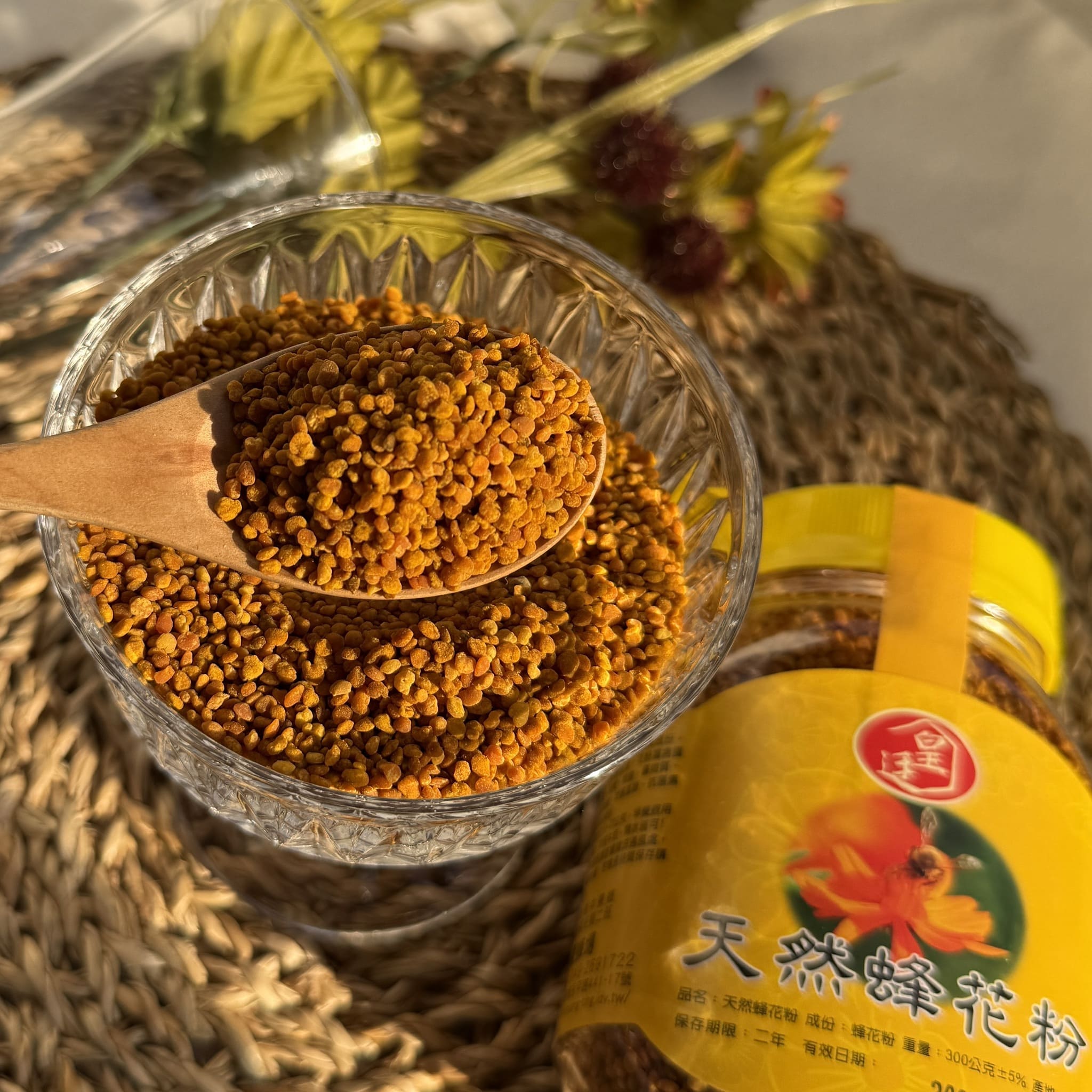 [皇廷] A+級高山茶花蜂花粉300g瓶裝, , large