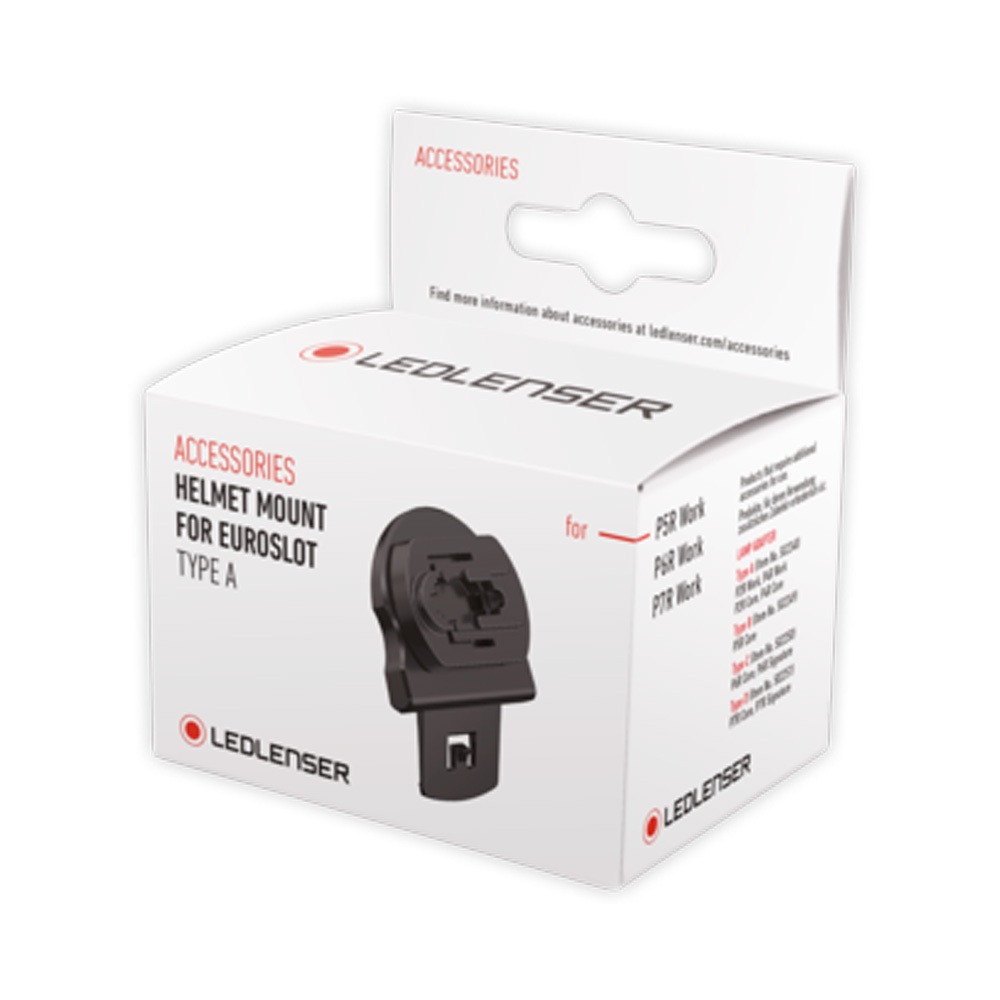 【德國Ledlenser】Euroslot A 型安全帽手電筒扣具, , large