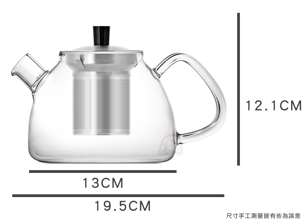 [LINOX] Modern花茶壺900ML(玻璃壺/玻璃瓶/水瓶/冷水瓶/冷水壺/飲料壺/咖啡壺), , large
