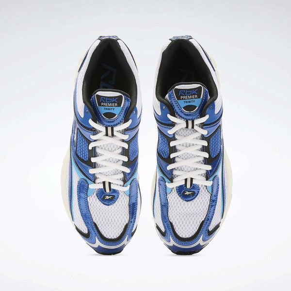 Reebok Premier Trinity 男 慢跑鞋 彈力 支撐 緩震 藍 白 [100211534], , large