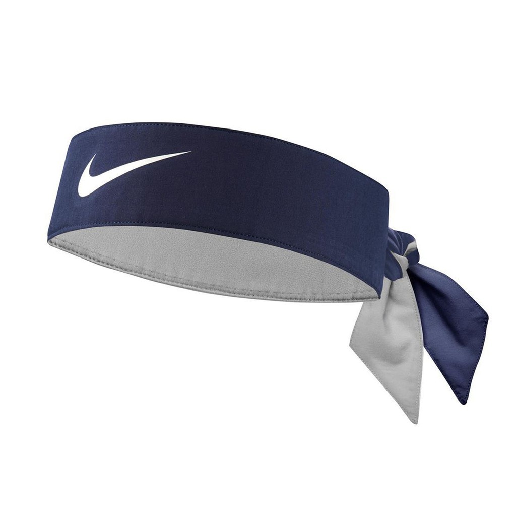 NIKE TENNIS DRI-FIT 綁帶式頭帶 現貨 髮帶 網球頭帶 涼感頭帶 網球 NTN00【樂買網】, 白 101, large