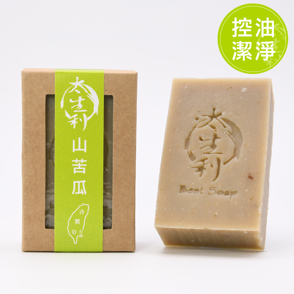 【利盛行x太生利】山苦瓜皂-台灣冷製手工皂, , large