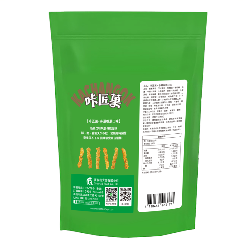 [品毅]卡匠菓-手灑香蔥口味100g, , large