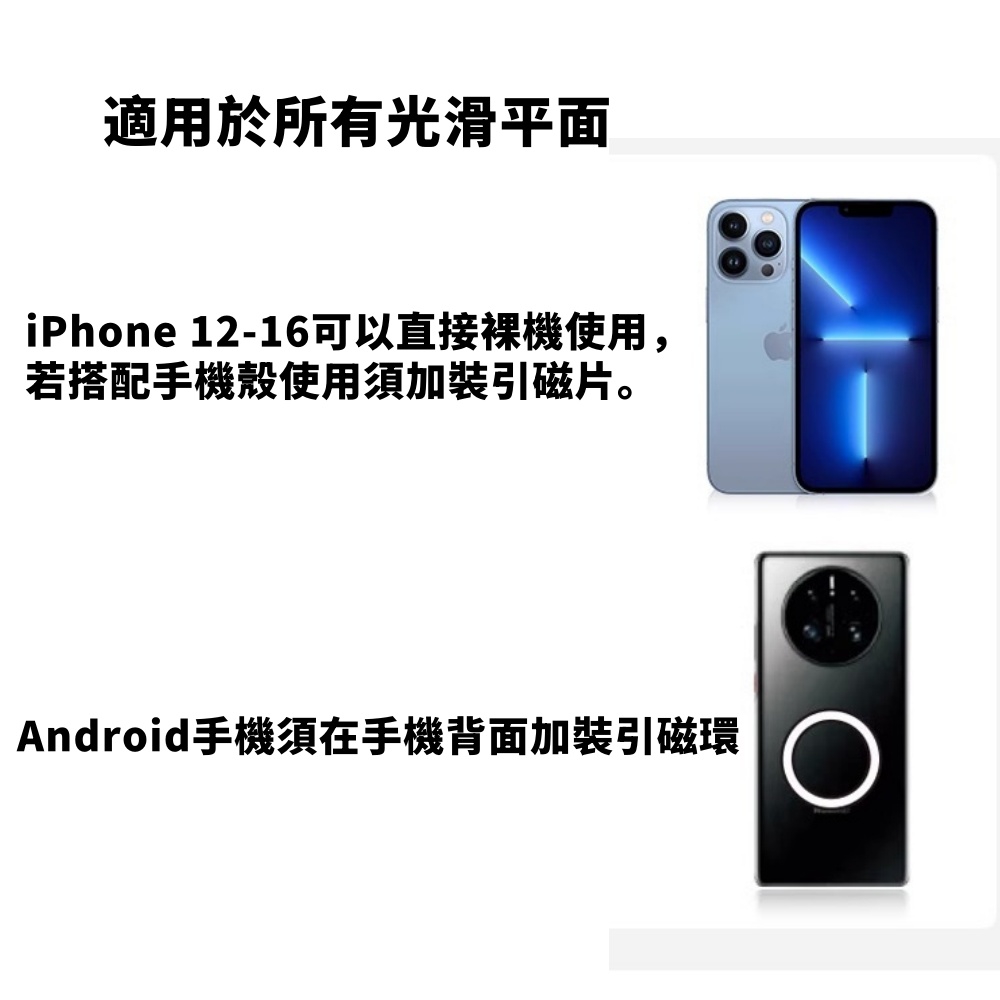 thecoopidea Magsafe真空磁吸手機支架 真空電動吸附 實現車機螢幕擴增 X10Q, , large
