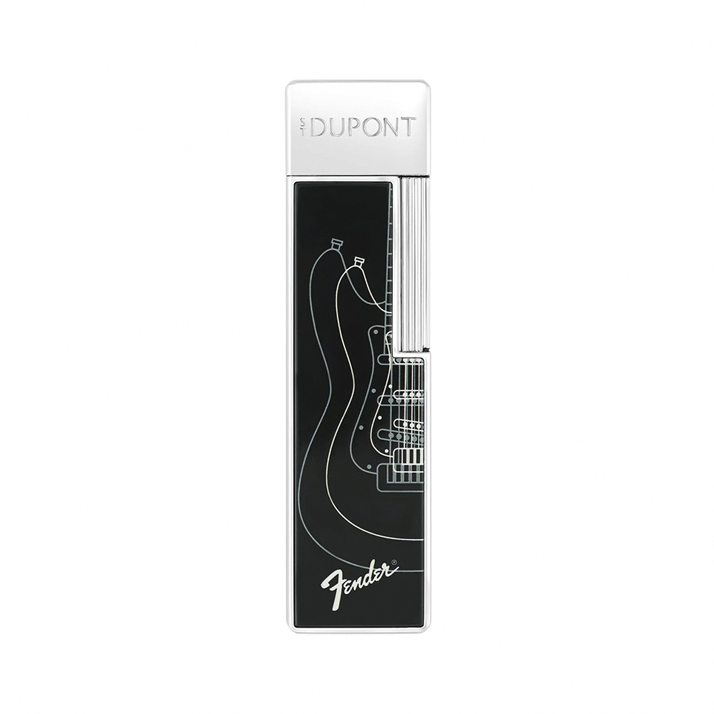 S.T.Dupont 都彭 x Fender 聯名款 Twiggy 噴射式打火機-電吉他圖騰(030025), , large