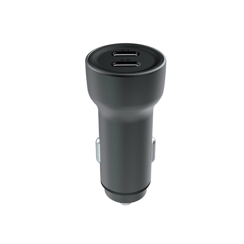 [65W Ultra-Fast Charging] Dual Type-C Car Charger | Supports PD/QC Fast Charge | Smart Recognition | Multi-Safety Protection, , large