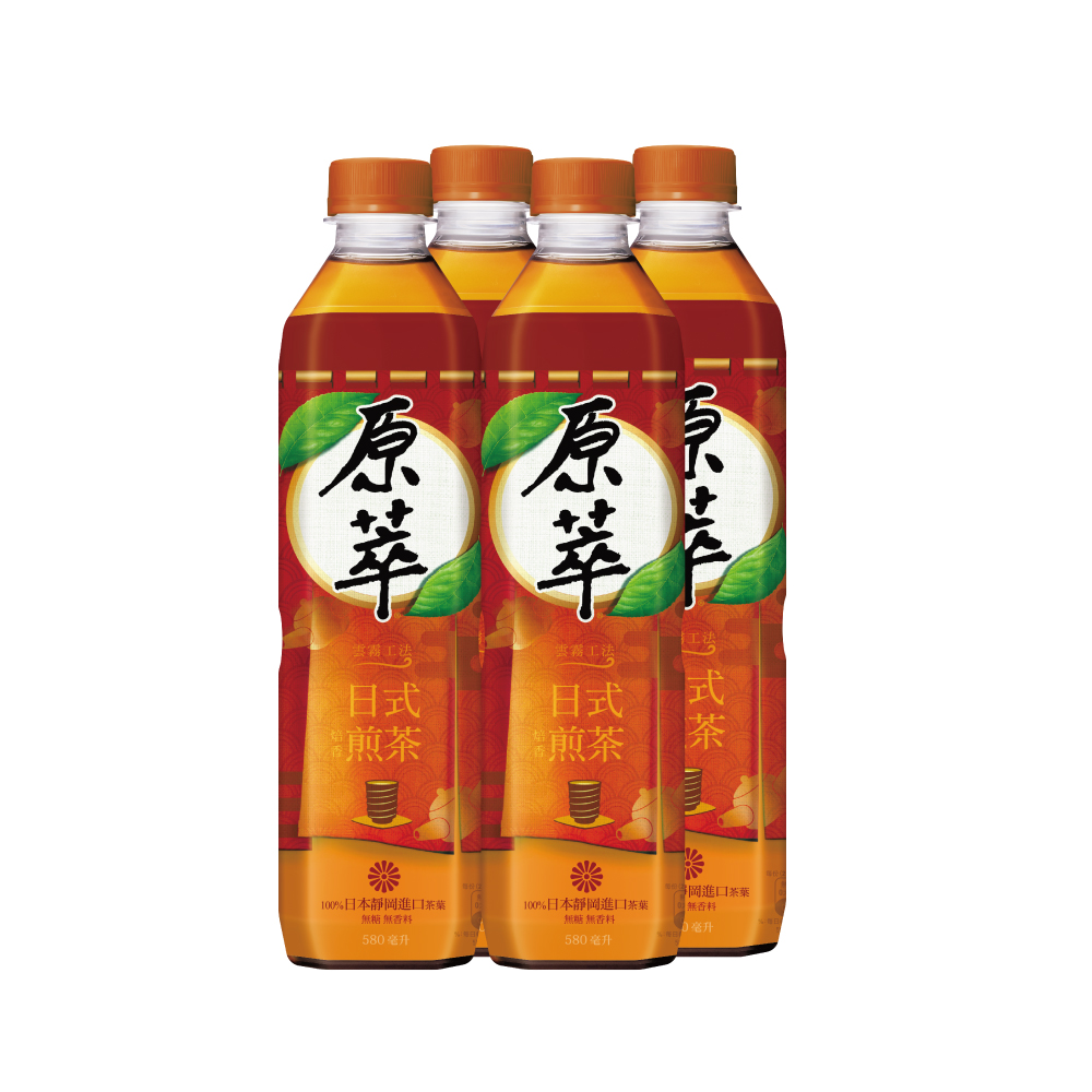 原萃日式焙香煎茶(無糖) 580ml, , large