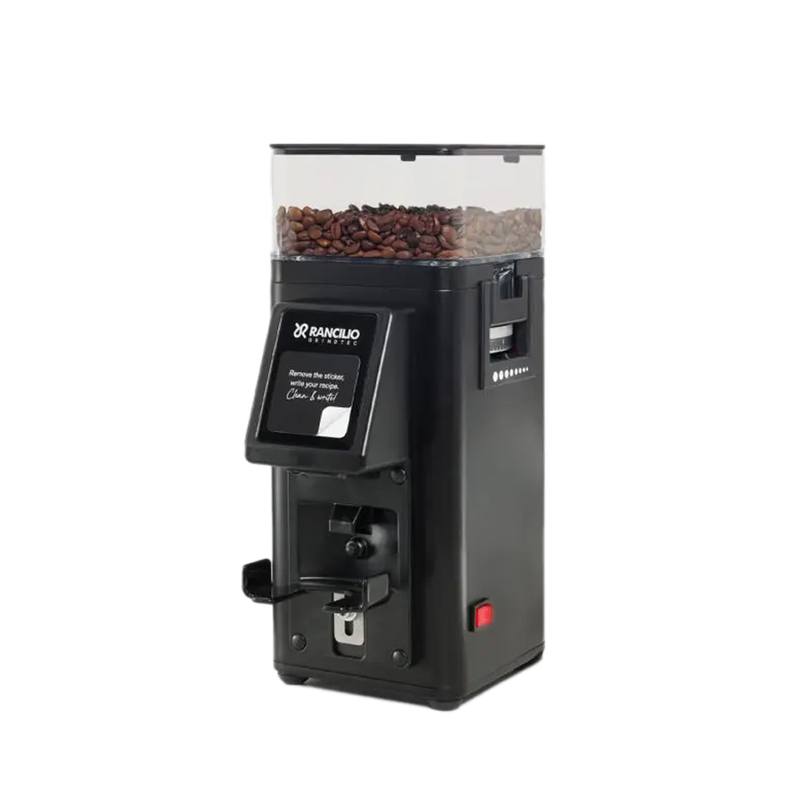 【Rancilio 藍奇里奧】Stile SD 家用咖啡磨豆機（消光黑）｜半自動 手寫黑板 58mm 平刀盤, , large