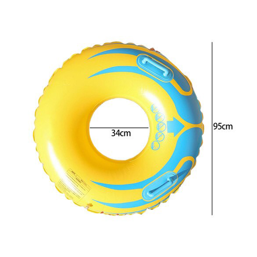 42-inch Thickened Swimming Ring, Single Swimming Ring, Double Figure-Eight Swimming Ring, Mixed-Use Swimming Ring, Swimming Ring with Handles, Parent-Child Swimming Ring, Adult Swimming Ring, Water Skiing Ring, Water Play, Beach Swimming Ring, , large
