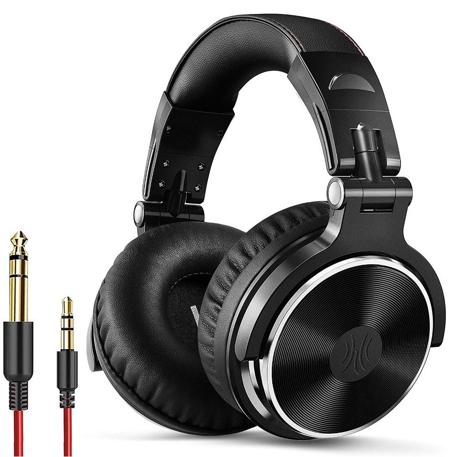 OneOdio Studio Pro 10 DJ專業監聽耳機(黑), , large