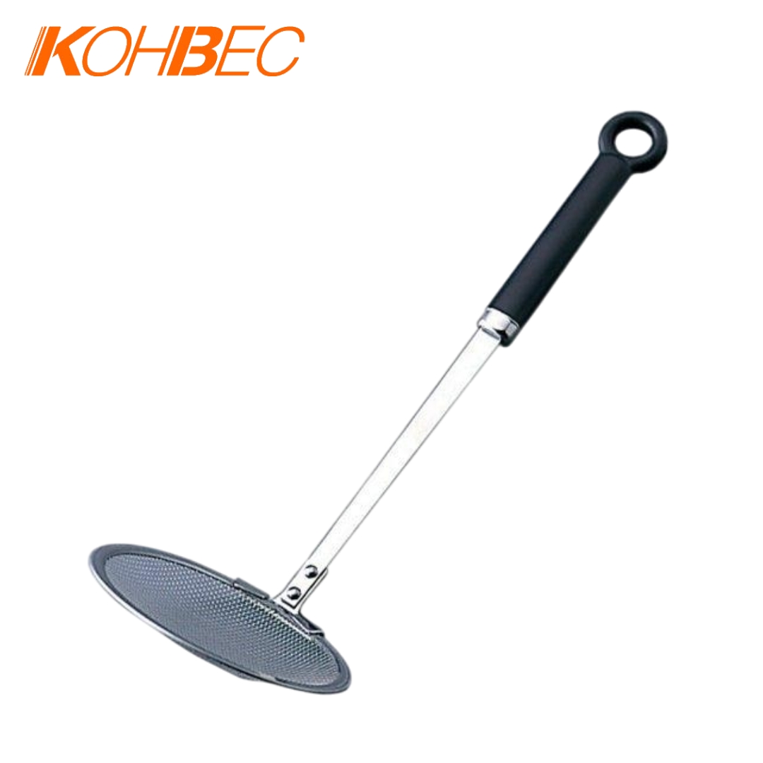【HIYASU日安工坊】KOHBEC 不鏽鋼濾油勺, , large
