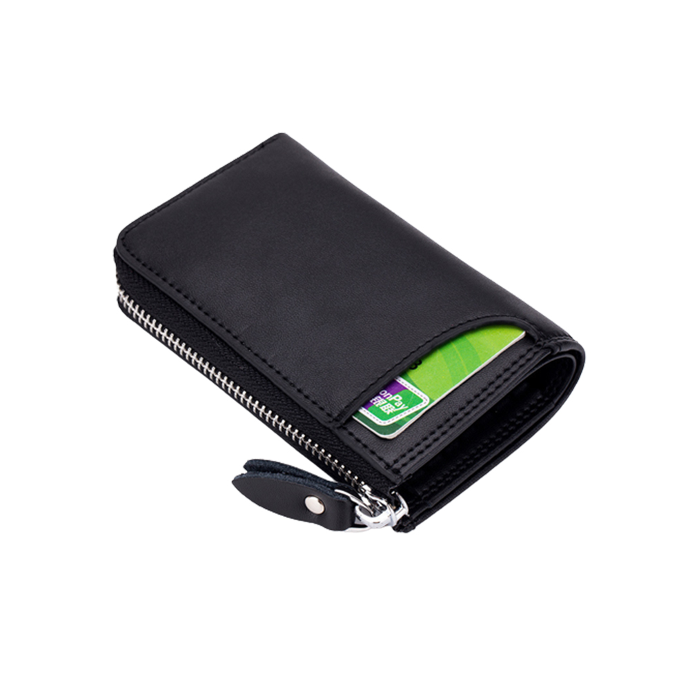 [High-Quality Living] Morandi Fully Upgraded Genuine Leather Key Case | Key Ring | Key Pouch | Coin Purse | Card Holder | Magnetic Snap | Access Control | Leather Bag, , large