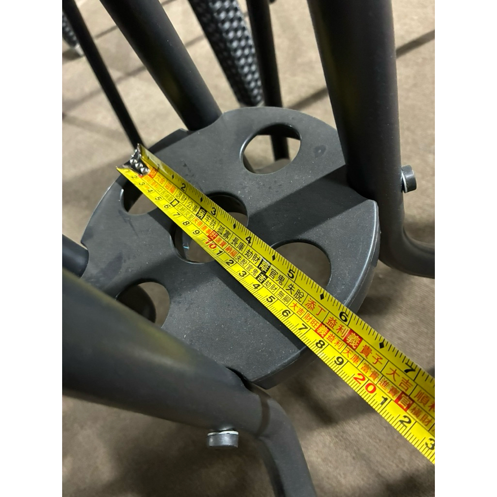 【BROTHER兄弟牌】免運費優惠80cm戶外玻璃庭院圓桌 80cm (綠色/黑色) ，中間大盤18公分，更加穩固，另有, , large