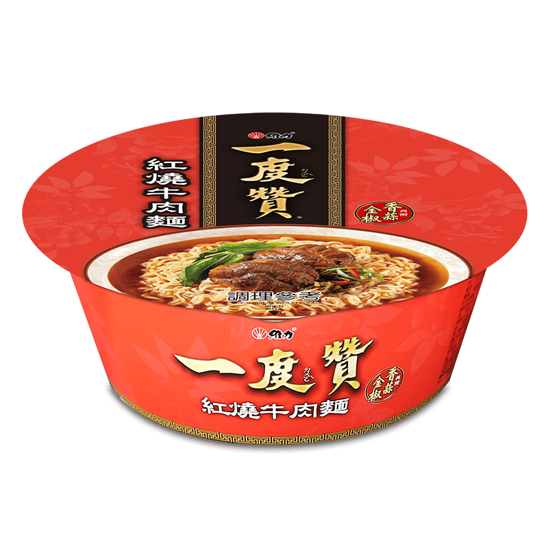 一度贊 紅燒牛肉麵桶, , large